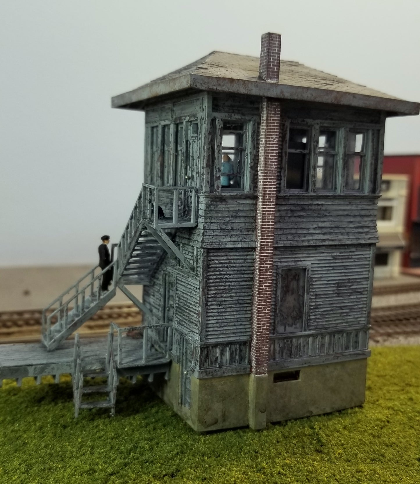 GN (Grafton WV) Interlocking Tower - HO Scale