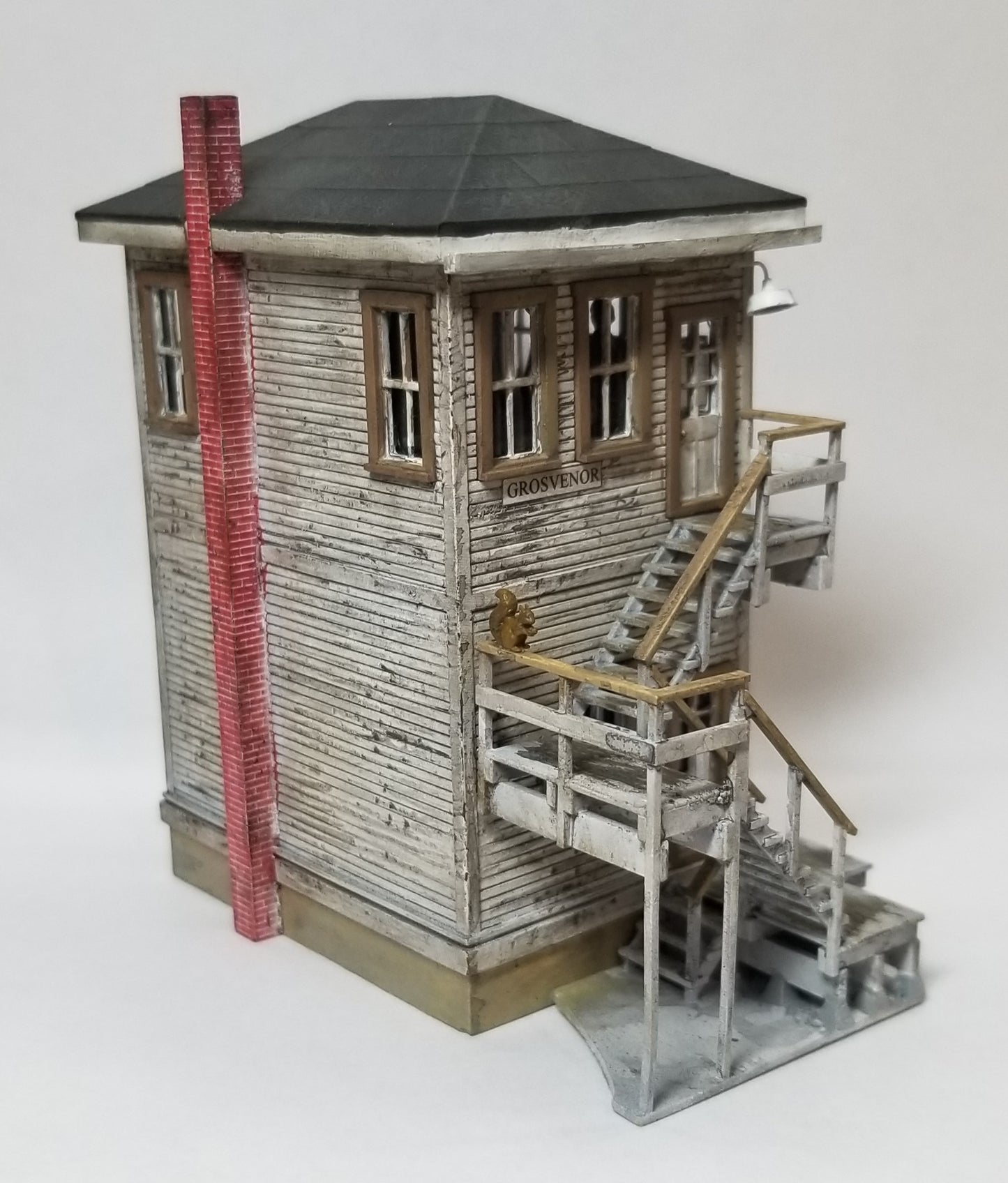 Grosvenor Interlocking Tower - HO Scale