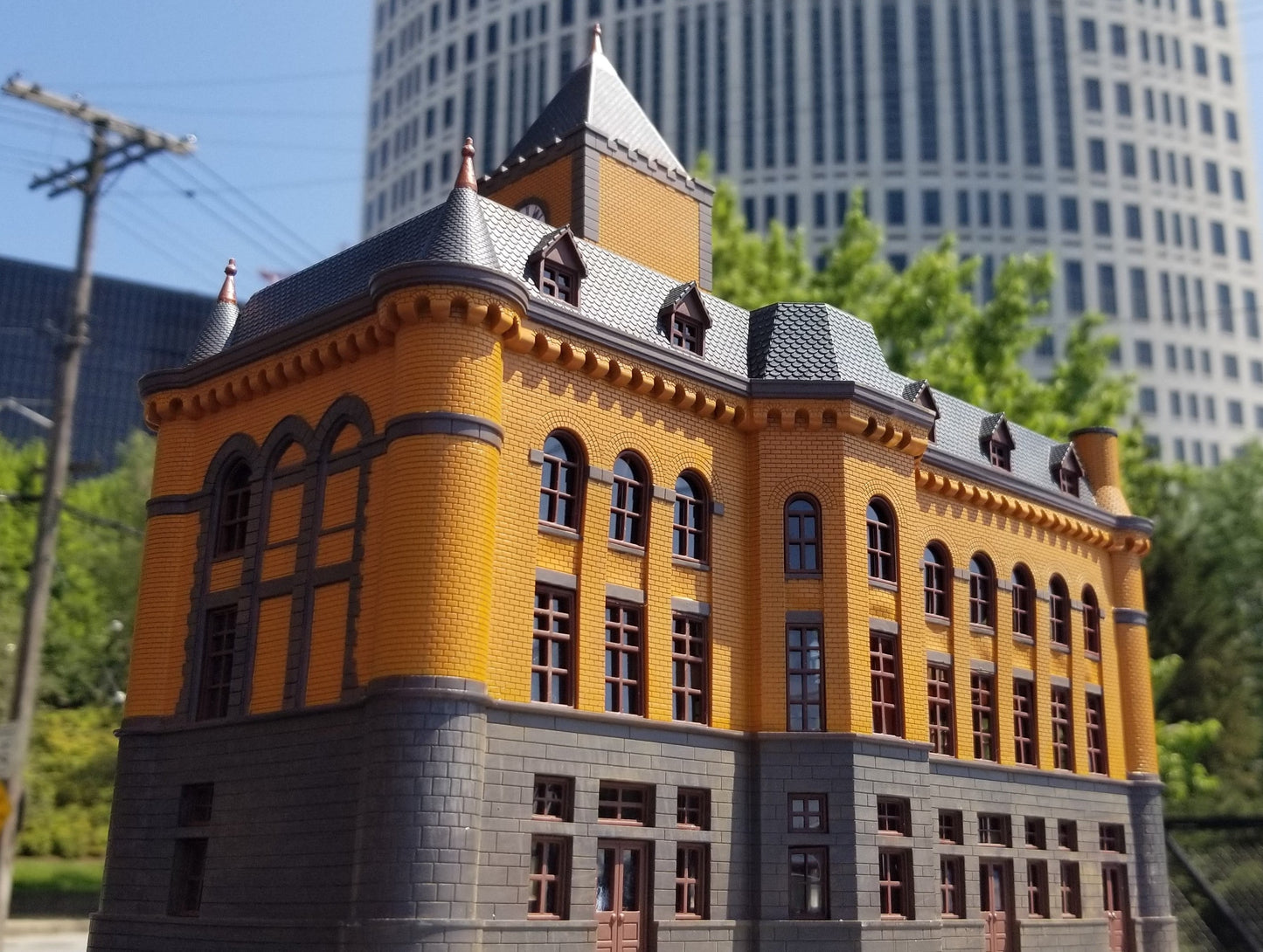 B&O Station Cleveland - HO scale