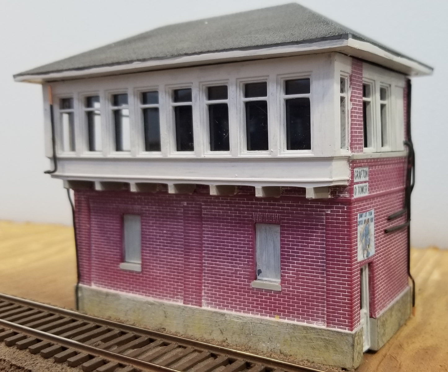 Tower D  Grafton, WV - HO scale