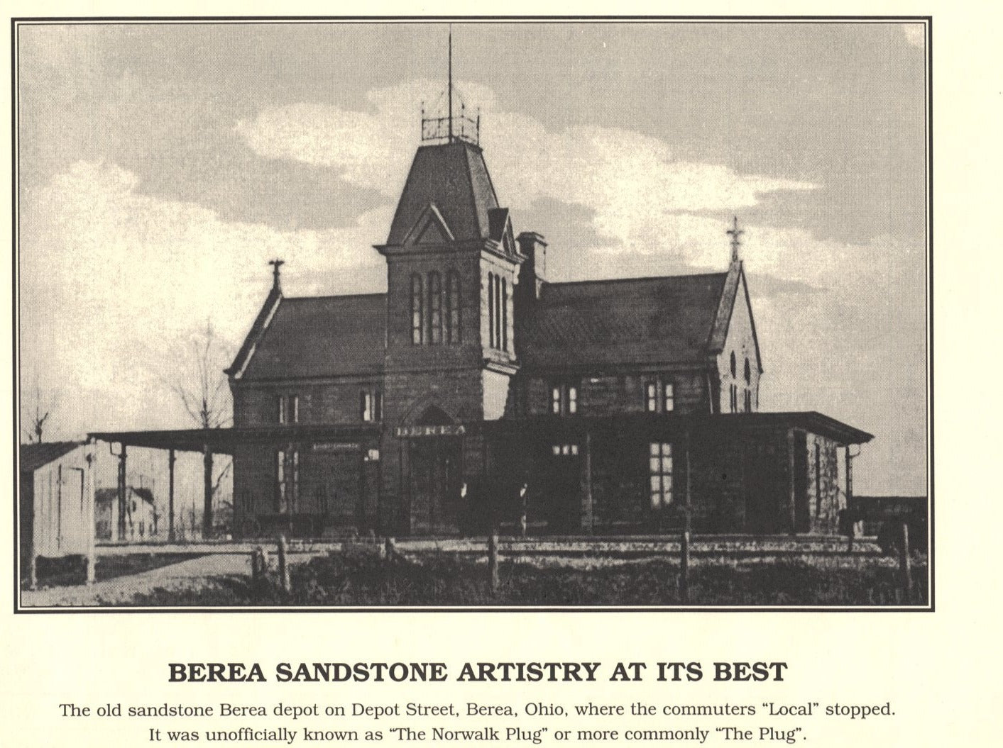 Berea Train Station - HO Scale