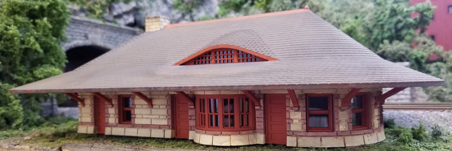 East Brookfield Depot - HO Scale