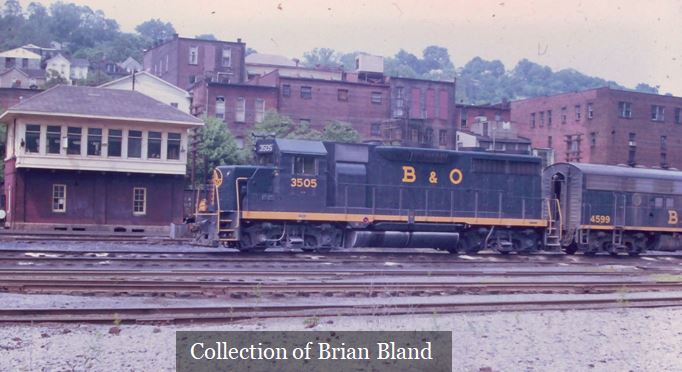 Tower D  Grafton, WV - HO scale