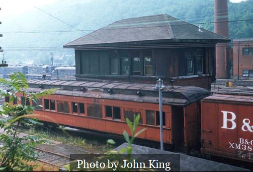 Tower D  Grafton, WV - HO scale