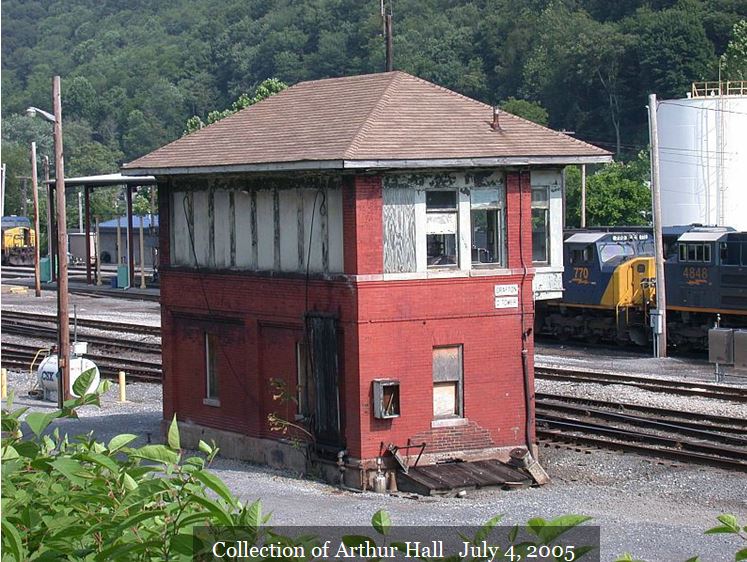 Tower D  Grafton, WV - HO scale