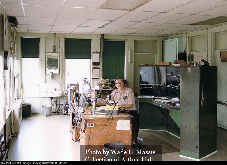 Tower D  Grafton, WV - HO scale