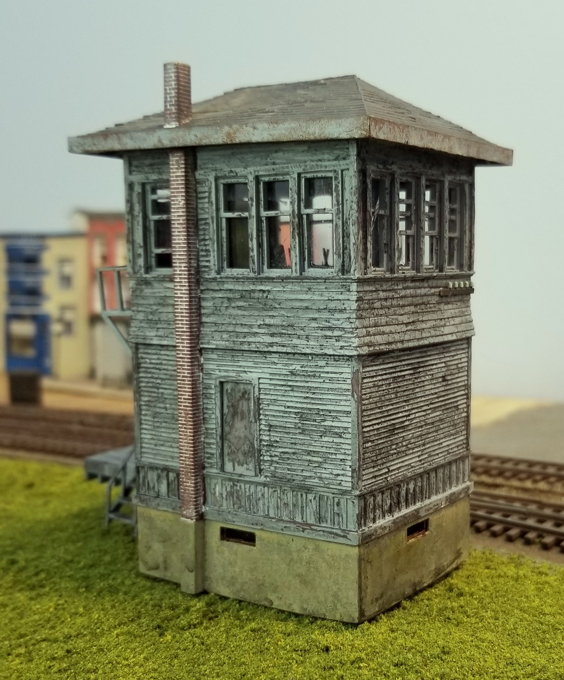 GN (Grafton WV) Interlocking Tower O Scale – Leopard