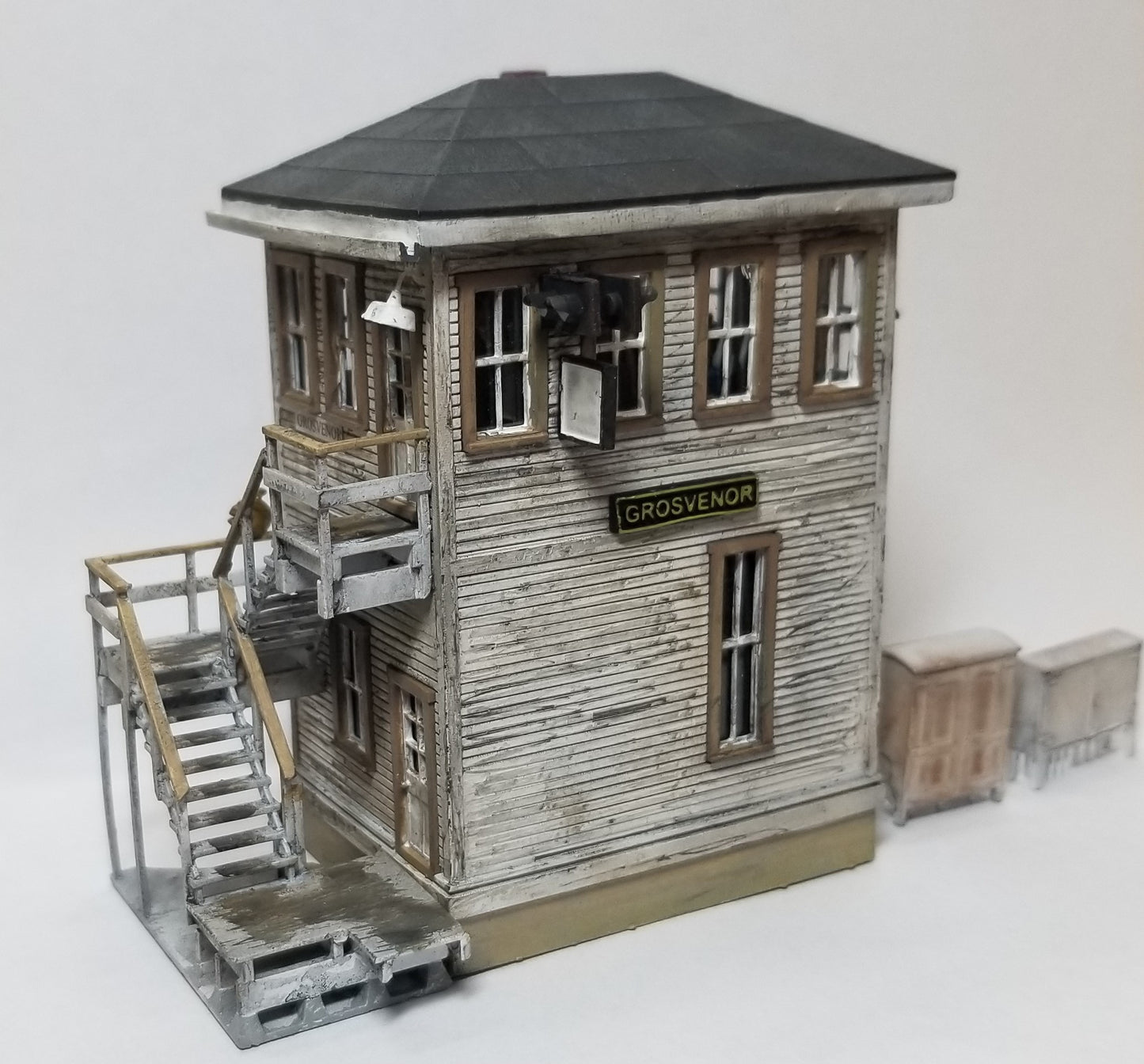 Grosvenor Interlocking Tower - S Scale