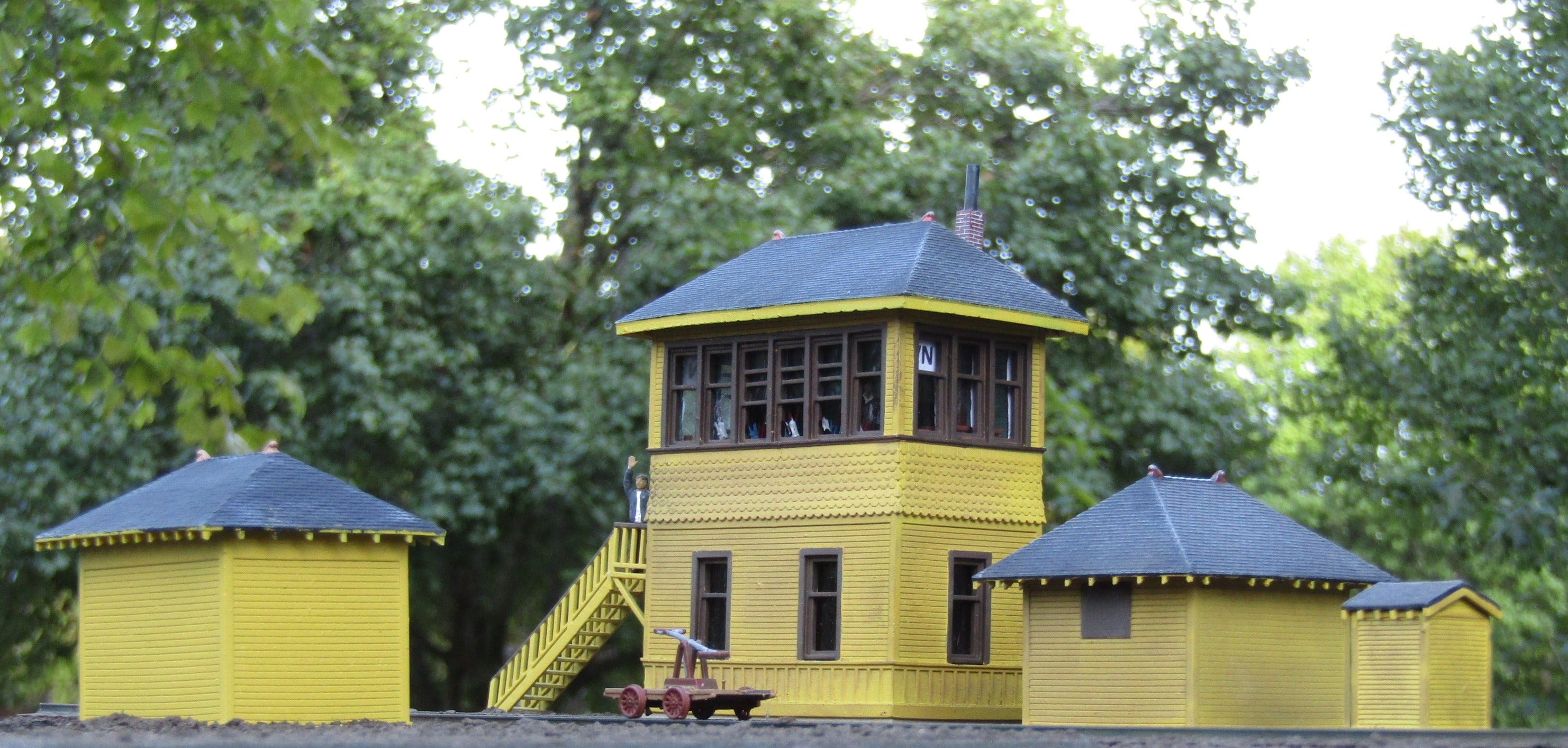 Nova VN Interlocking Tower - HO Scale – Leopard Architectural Models