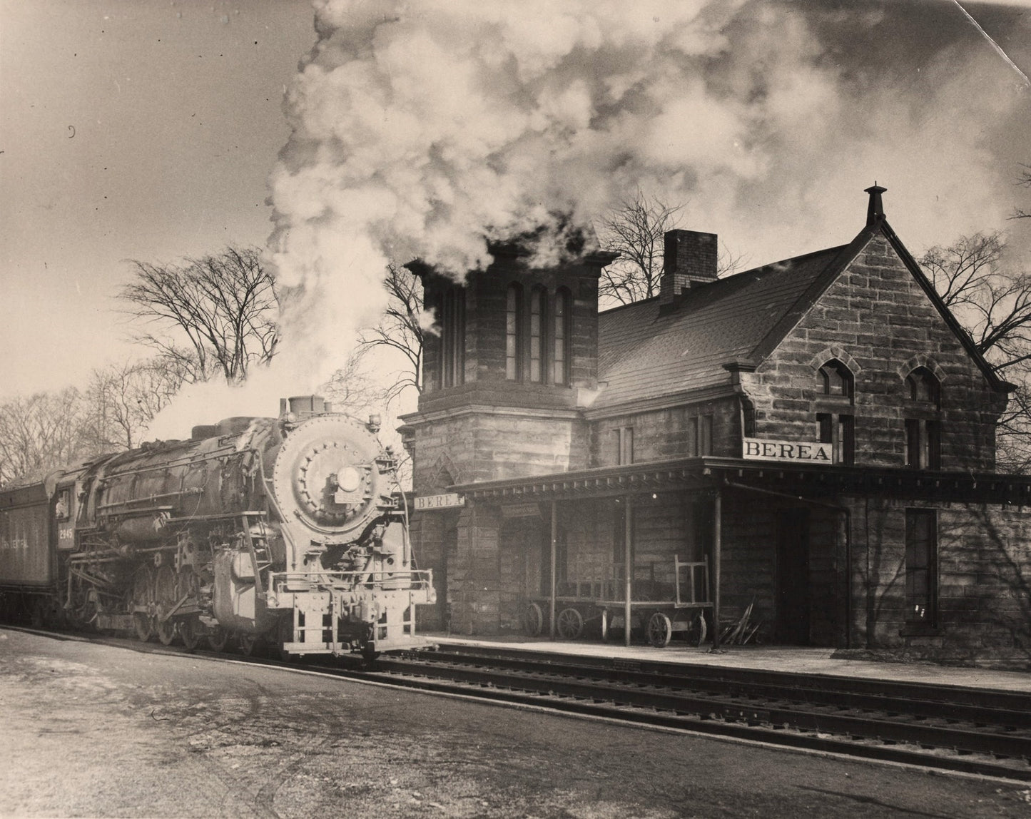 Berea Train Station - N Scale