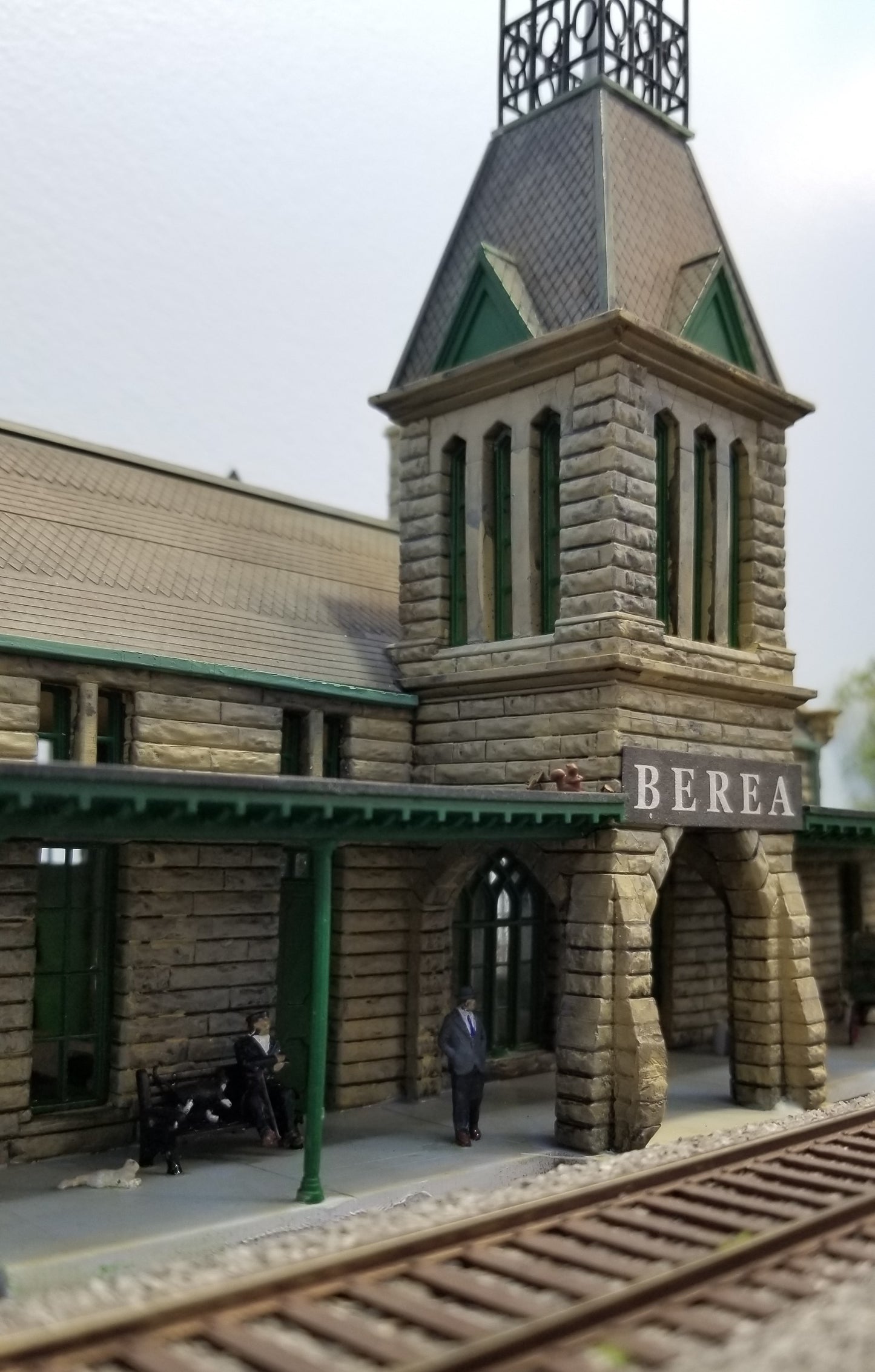 Berea Train Station - N Scale