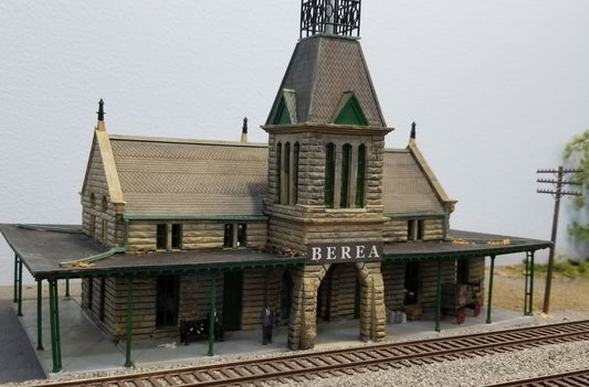 Berea Train Station - N Scale