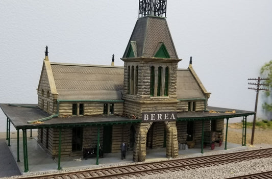 Berea Train Station - N Scale