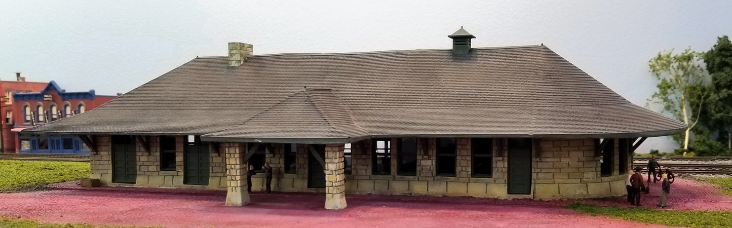 Painesville Depot - HO Scale