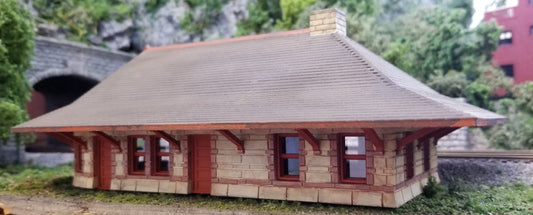 East Brookfield Depot - HO Scale