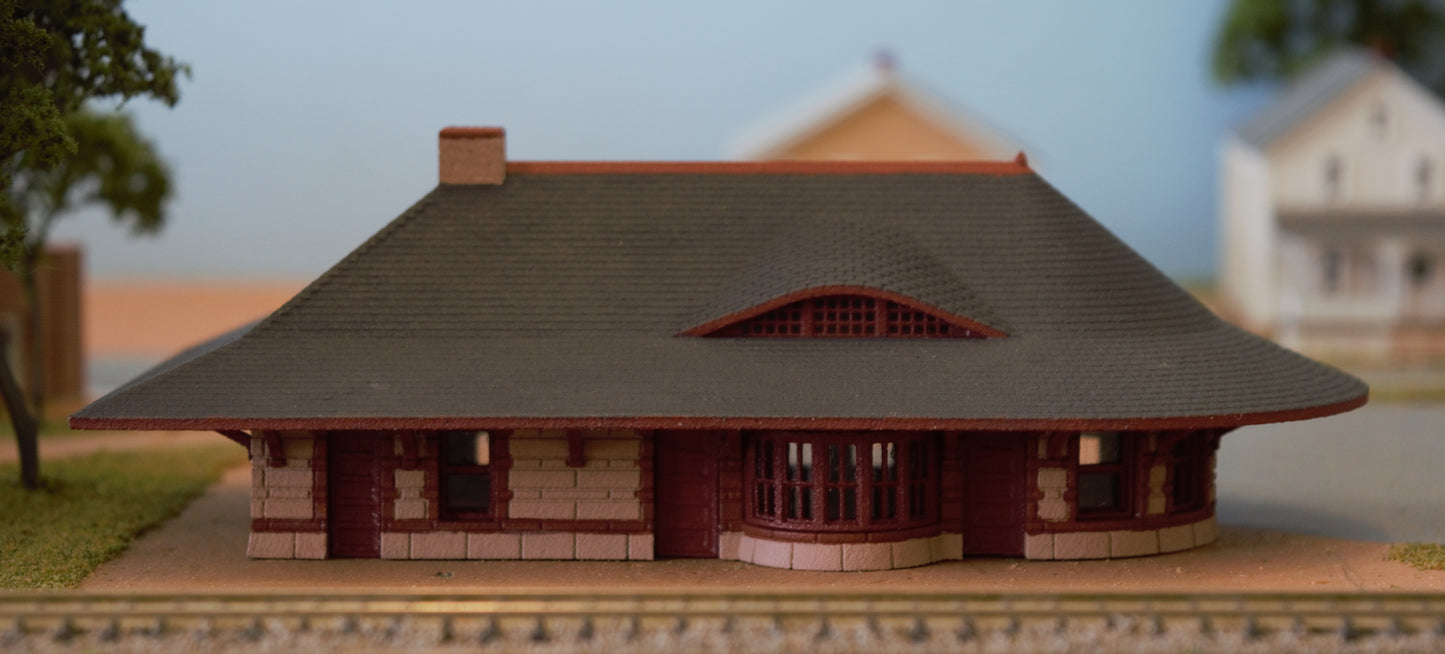 East Brookfield Depot - N Scale