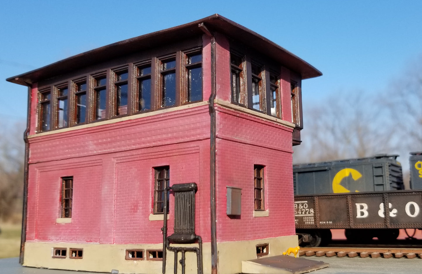 Tower D  Grafton, WV - N scale