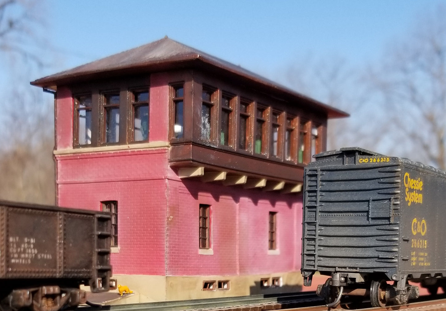 Tower D  Grafton, WV - N scale