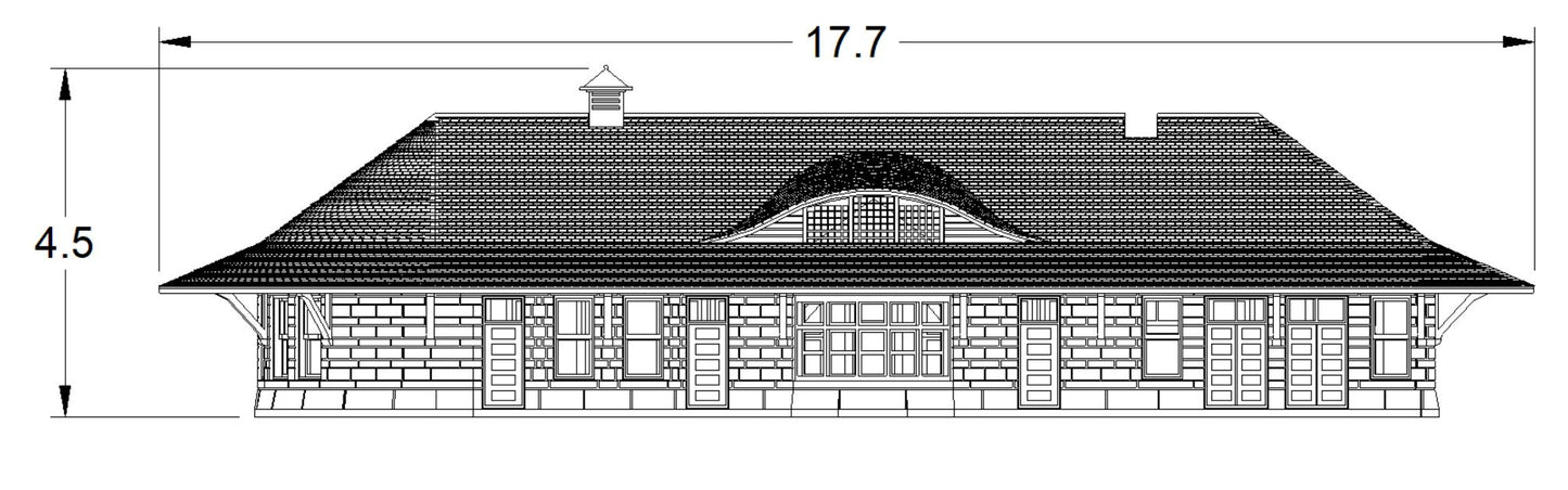 Painesville Depot - HO Scale