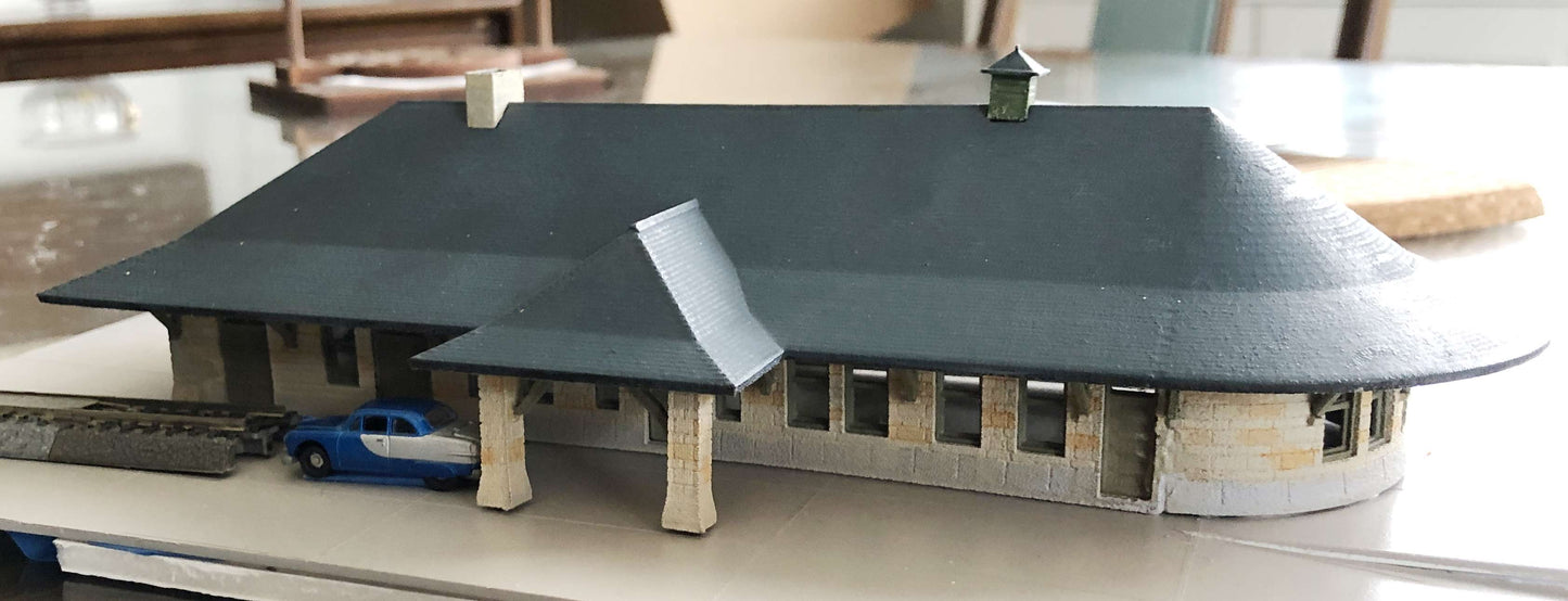 Painesville Depot - N Scale