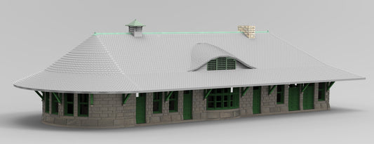 Painesville Depot - N Scale